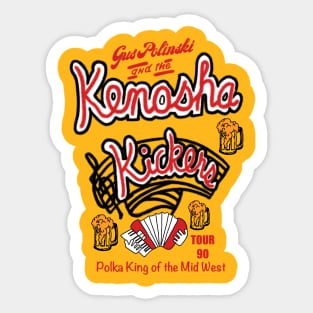 Kenosha Kickers the Polka King Sticker